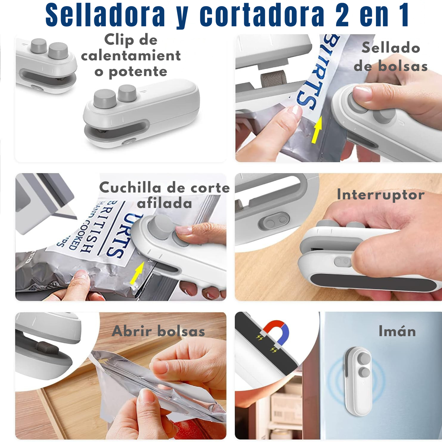 Mini Selladora Térmica Portátil