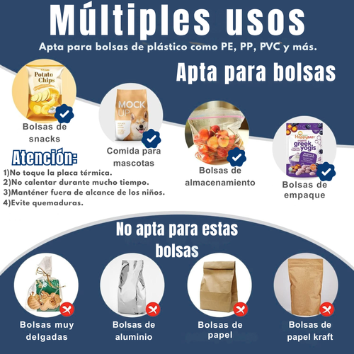Mini Selladora Térmica Portátil